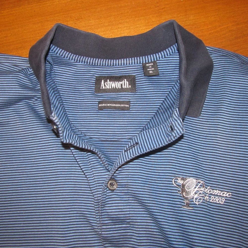 The Potomac Classic Men's Golf Shirt by Ashworth Size XL
